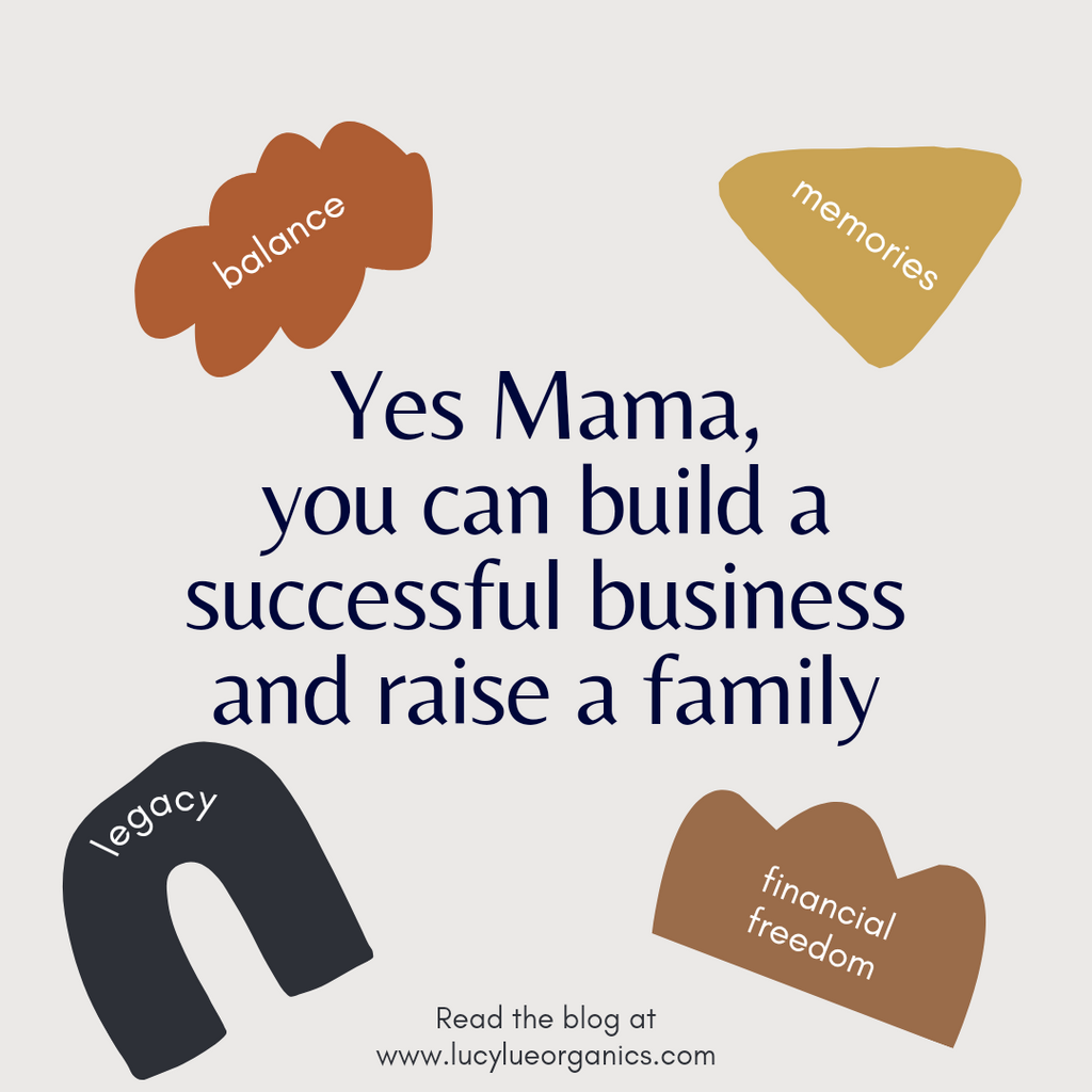 Inspiration for running a business while raising a family