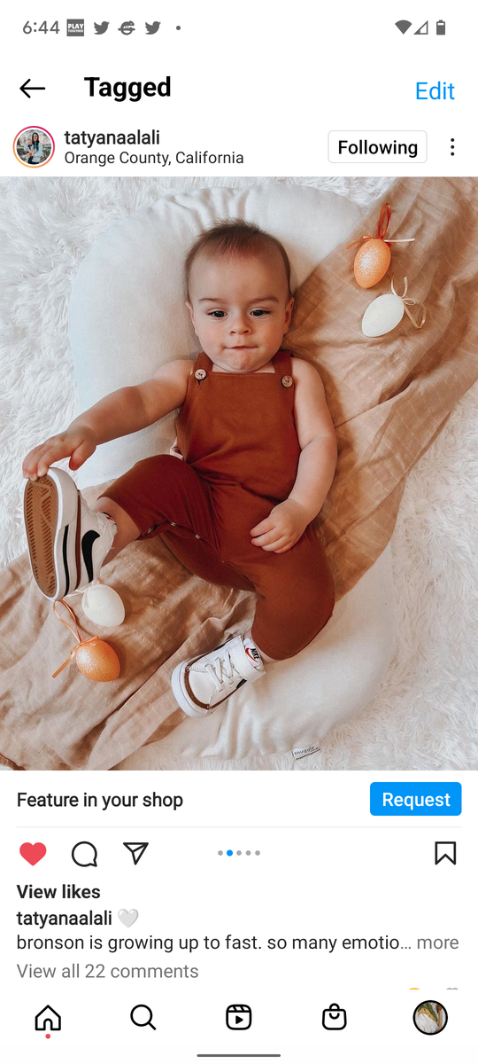 【cinnamon baby】　Sundown Overalls 1Y QM443RUSS-CINNAMON-1_grande.