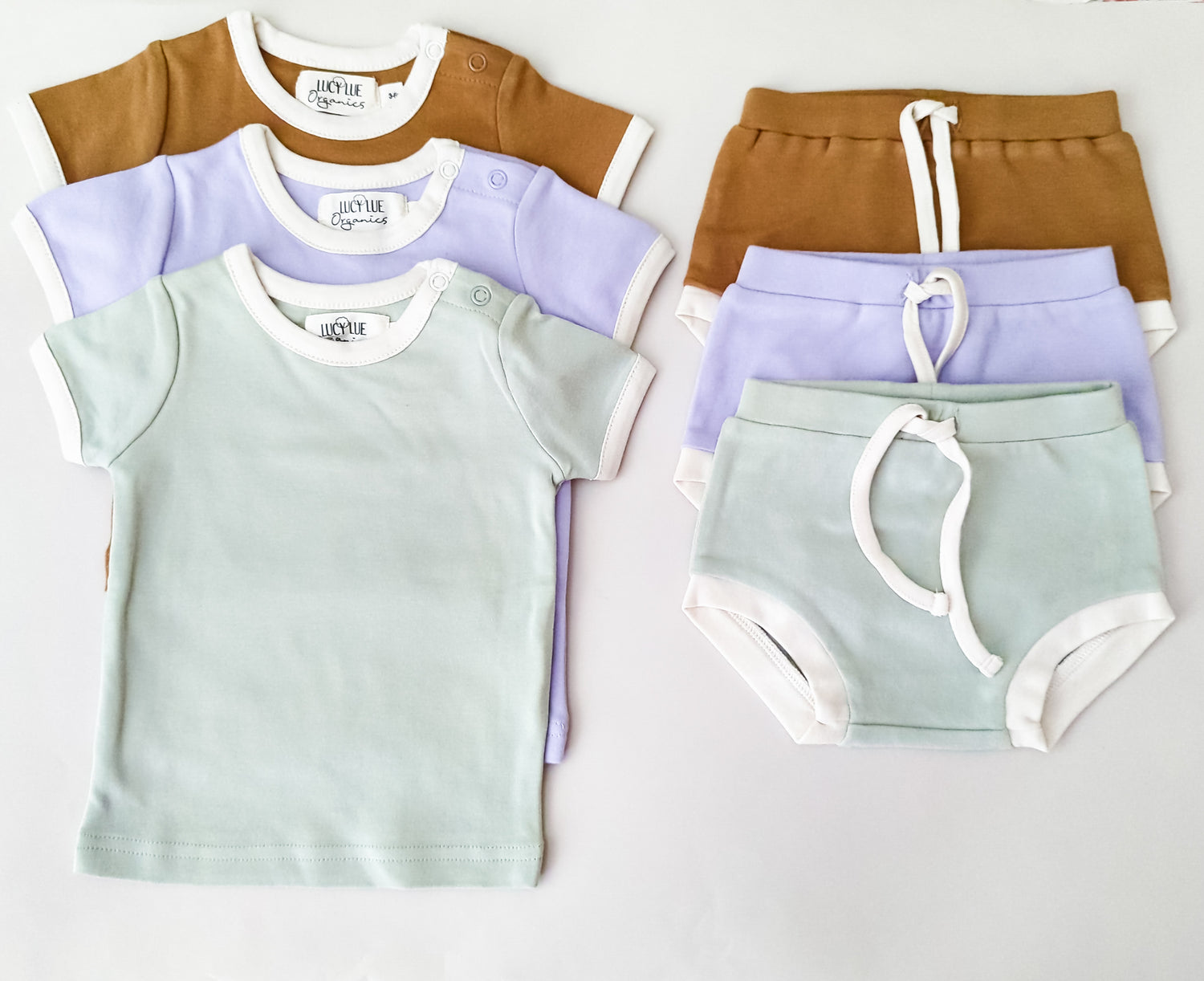 organic short sleeve baby top
