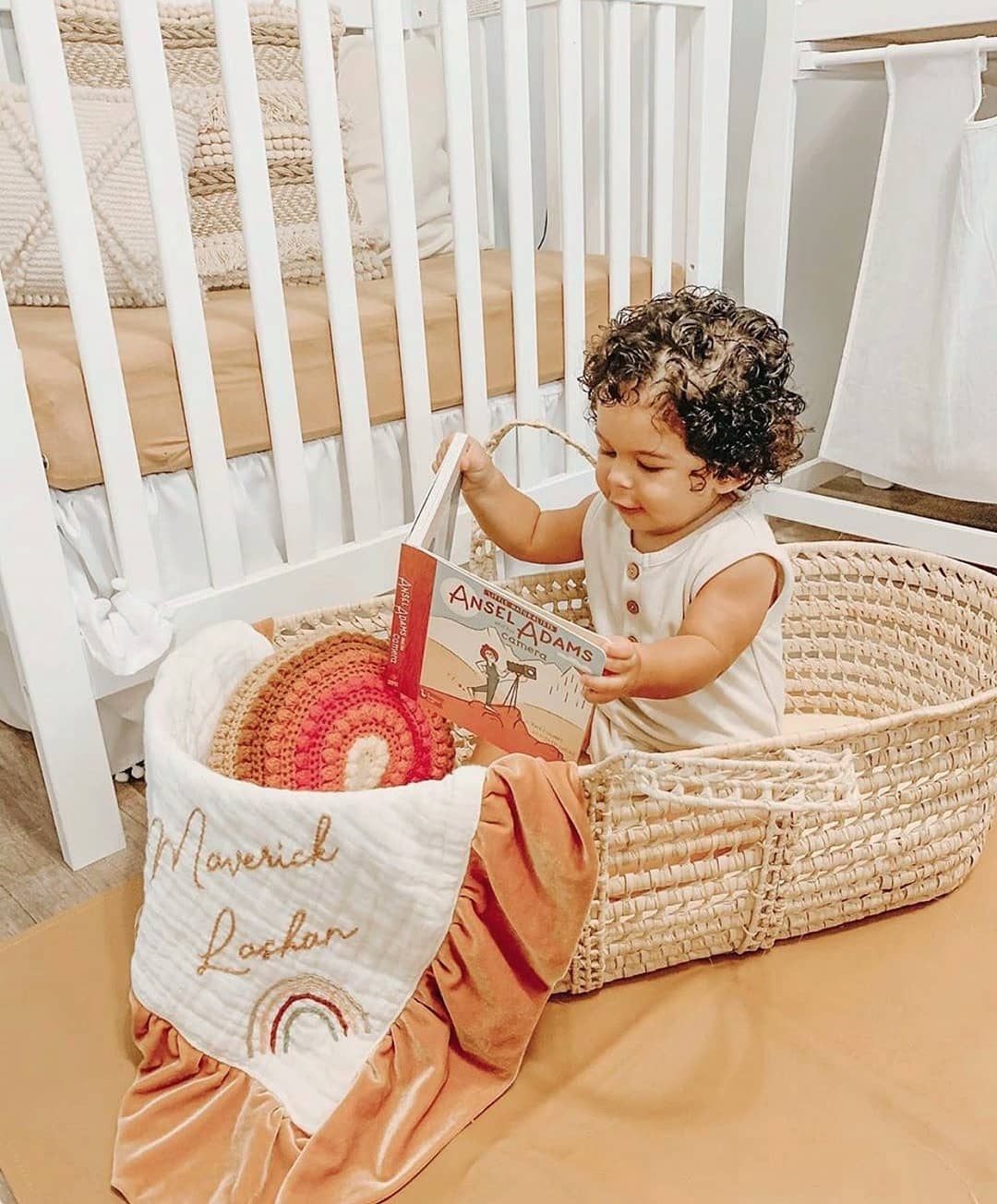 organic sleeveless bubble romper | oatmeal
