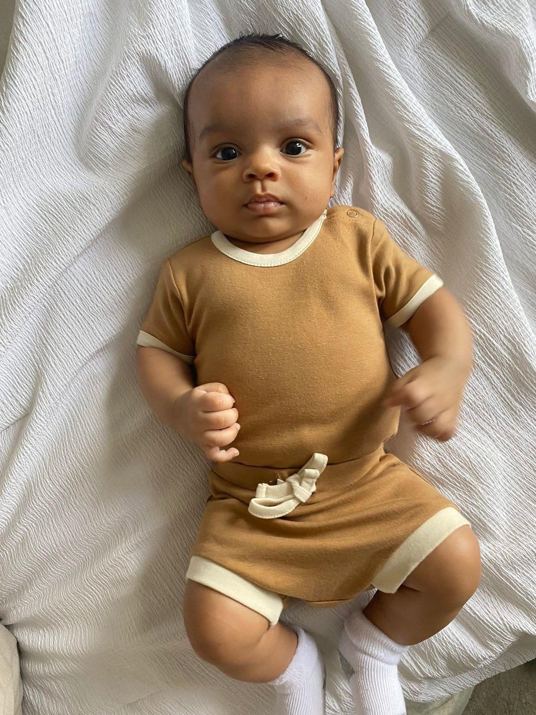 organic baby bloomers caramel retro style diaper cover
