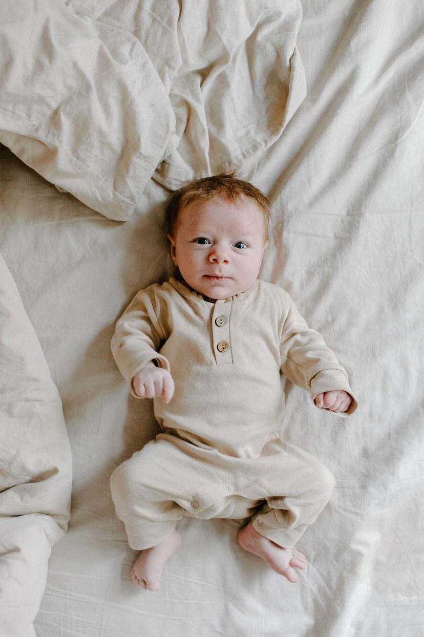 organic baby boy rompers by Lucy Lue Organics best baby brands to shop for clothing