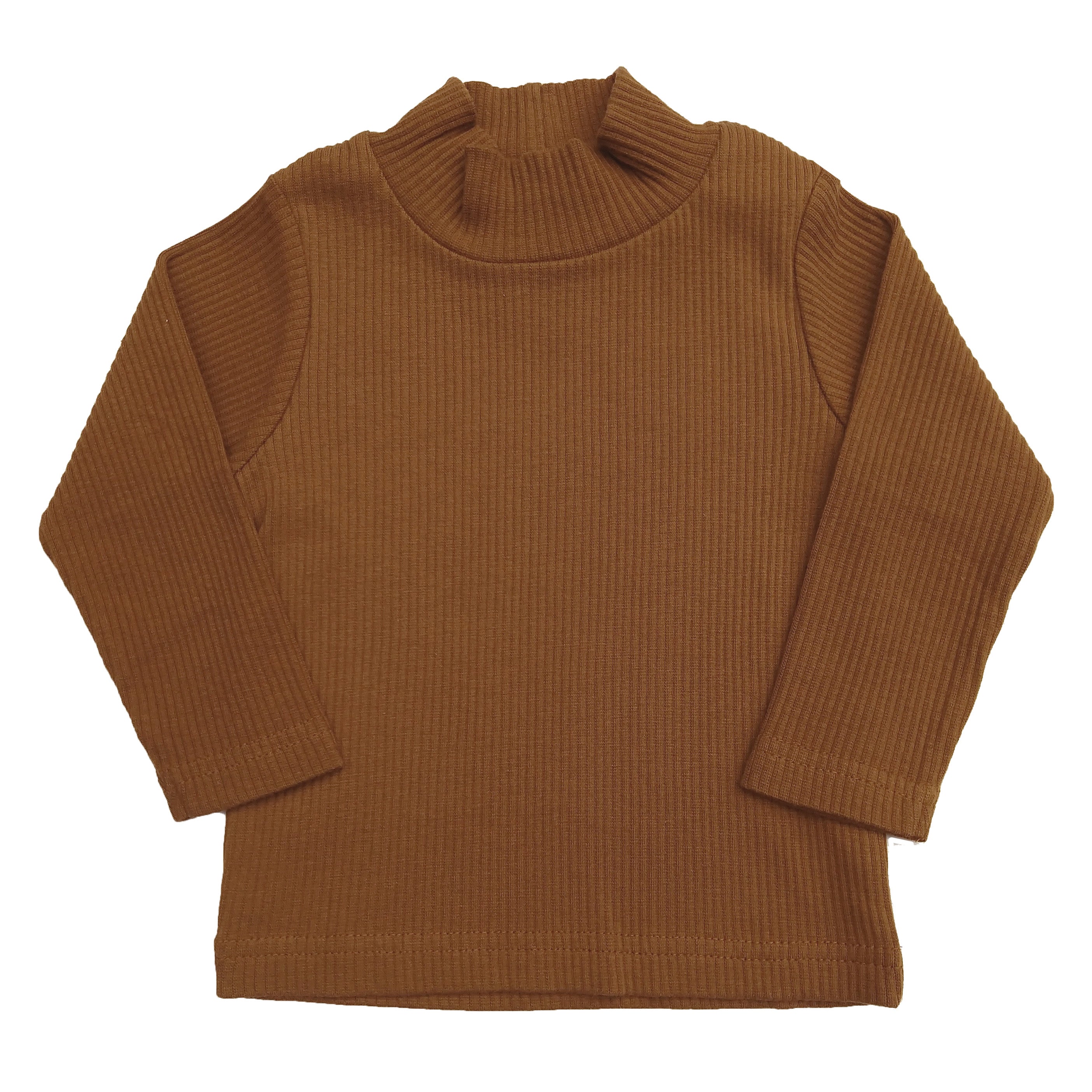 organic turtle neck baby top | bronze – LUCY LUE ORGANICS