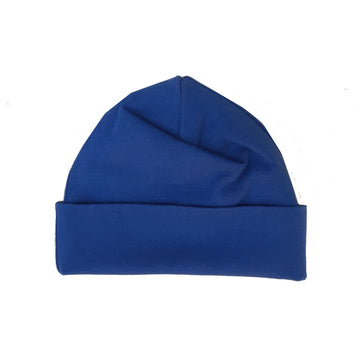 organic baby hat, Lucy Lue Organics, organic baby clothes, blue baby hat, modern organic baby clothes hospital newborn beanie infant 