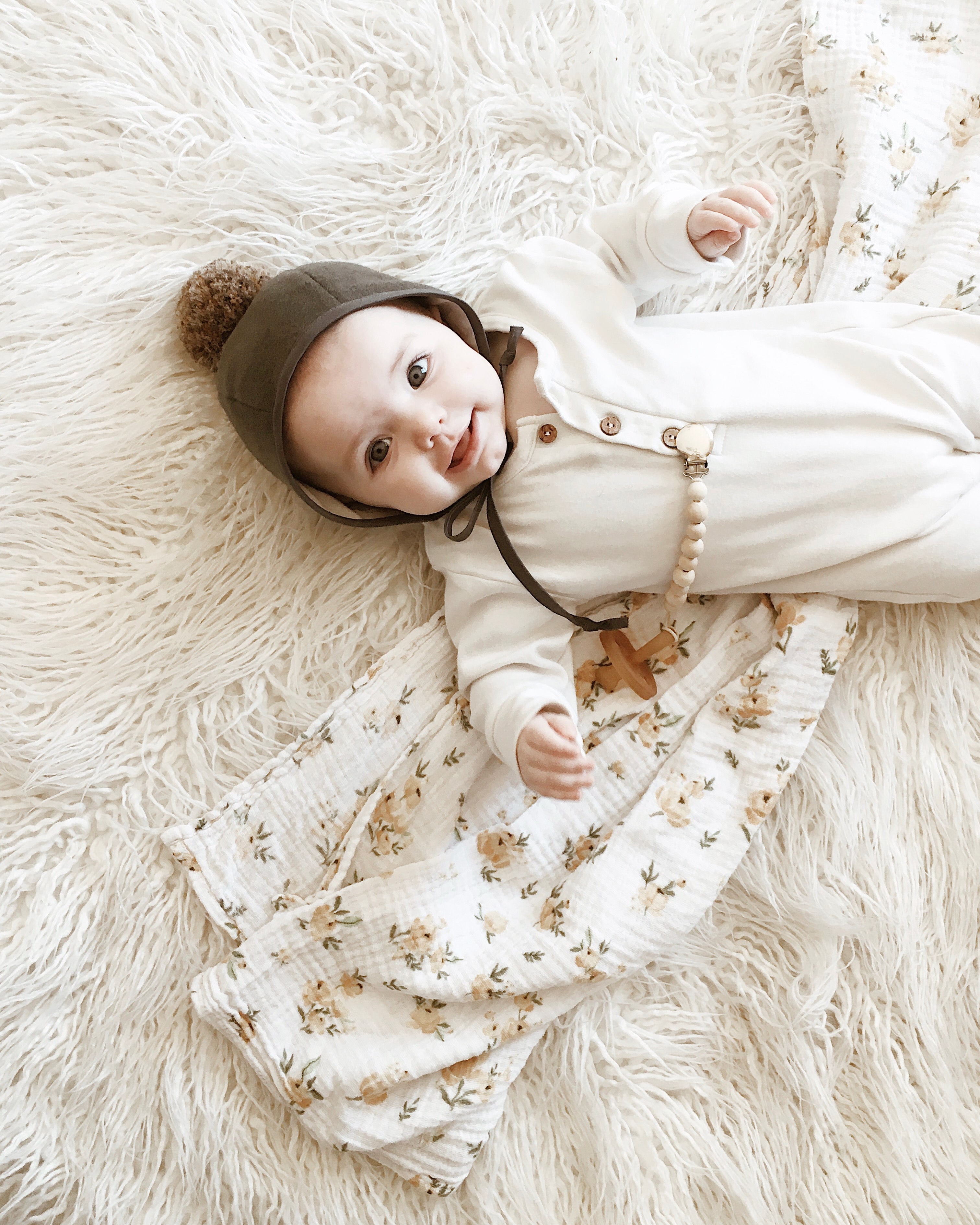 organic baby romper | long sleeve undyed cotton one-piece – LUCY LUE ...