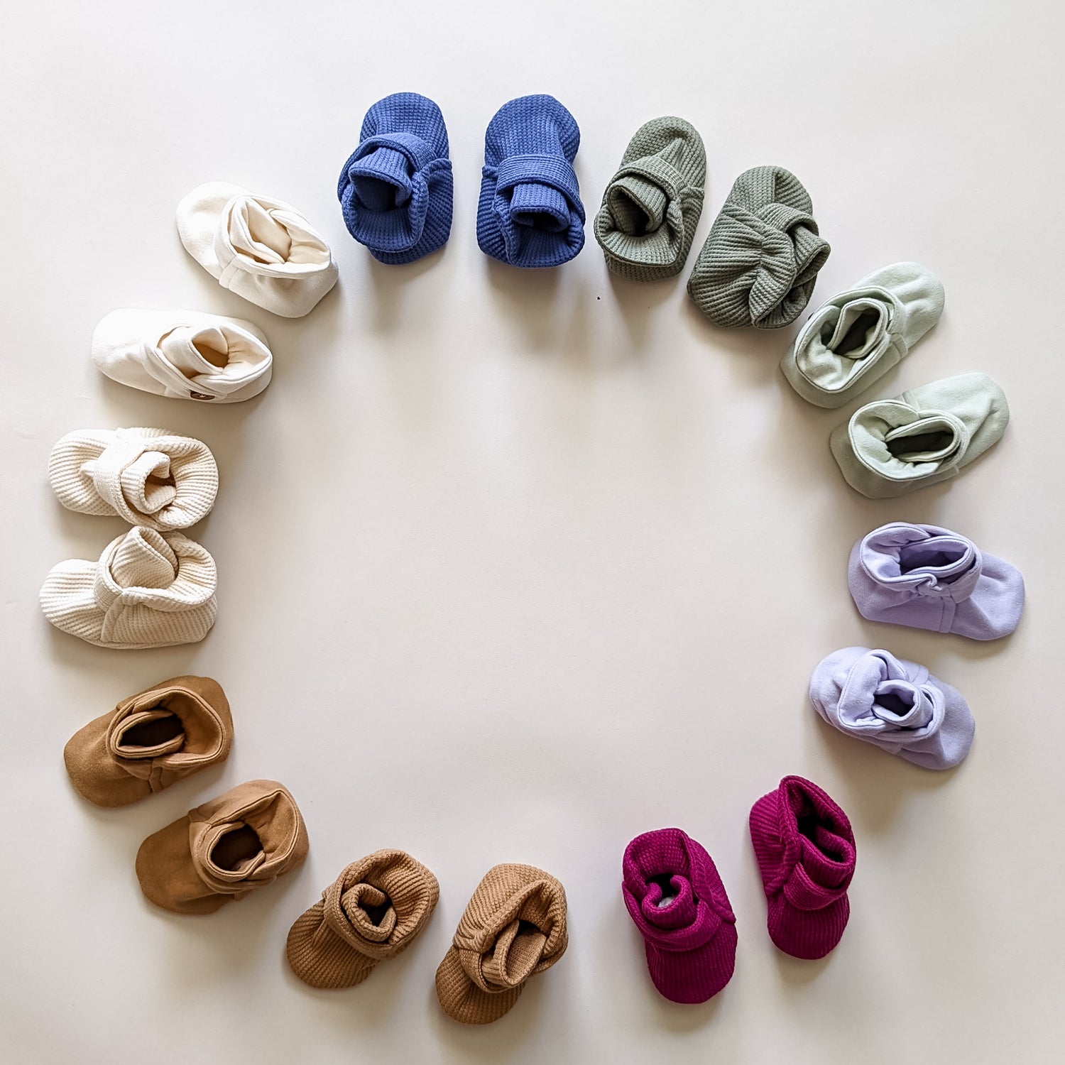 organic waffle baby booties berry newborn shoes stay on baby booties organic cotton baby footwear newborn accessories