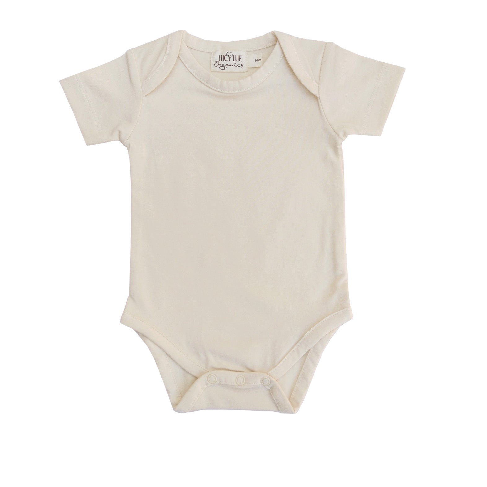 organic baby bodysuit clay short sleeve onesie cotton baby basics newborn outfit organic baby clothes everyday onesie