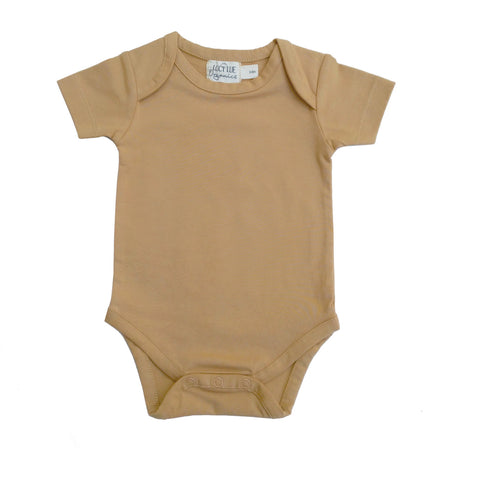 Organic Everyday SS Bodysuit Wheat – LUCY LUE ORGANICS