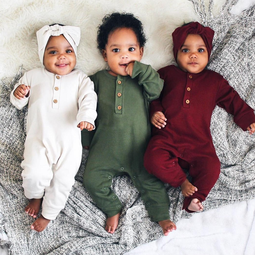 Christmas baby photoshoot clothing modern neutral baby rompers for boys and girls soft cotton organic baby rompers